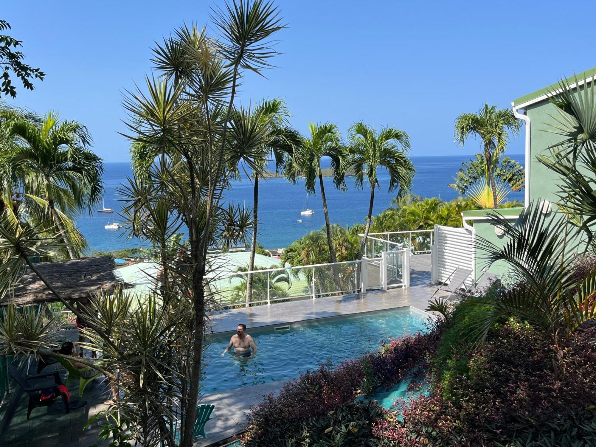 Logements Vue Mer Acces Piscine En Guadeloupe Bouillante Exterior photo